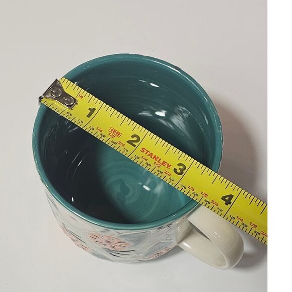 Anthropologie Mathilde Floral Coffee Tea Mug - Picture 8 of 8